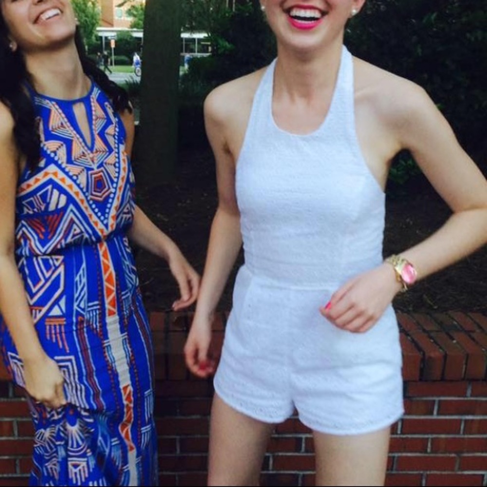 White romper